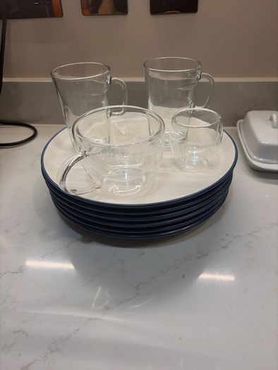 plates and mugs