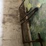 Antique cast iron school desk ends. Made in drogheda Image 6