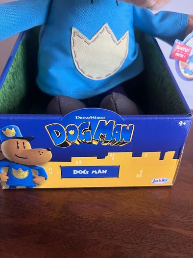 Brand New Unopened Dog Man Plush Toy