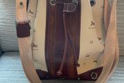Cavalinho Bucket Bag - Classic Horse &amp; Horseshoe Motif