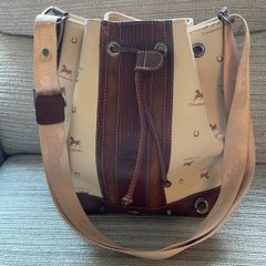 Cavalinho Bucket Bag - Classic Horse & Horseshoe Motif