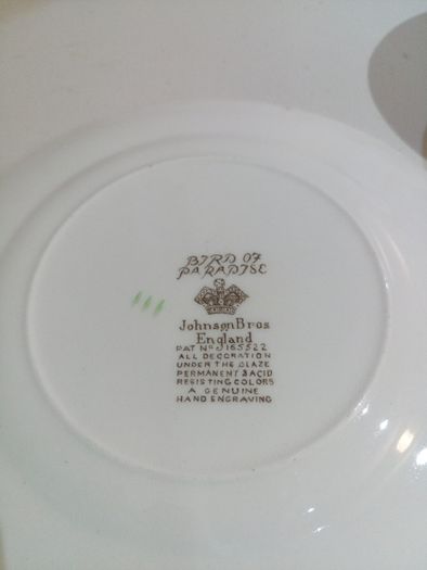 Vintage Tea Trio / Set Windsor Ware Johnson Brothers, Garden Bouquet