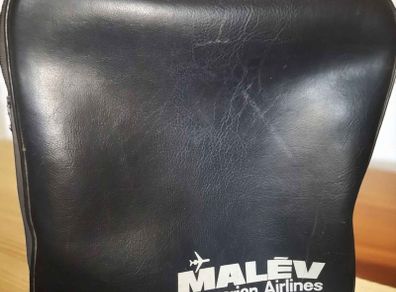 Retired MALEV airline travel bag