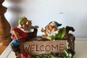 Gnome welcome ornament