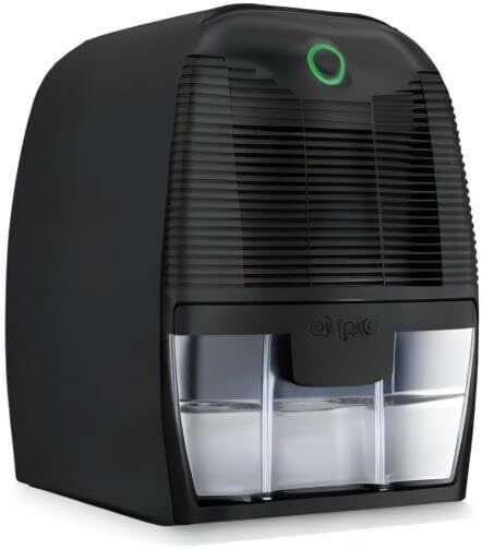 Dehumidifier 600ml, Small and Compact Moisture Absorber - Mini Air Dehumidifier for Home, Bedroom Damp, Office, Garage & Basement - Portable Electric Mould, Damp and Condensation Remover