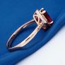 Rose Gold Plated Ring Image 2