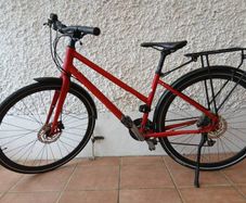 Ladies merida crossway bike.