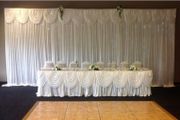 wedding backdrop (ivory)