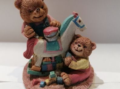 Teddybear family figurine
