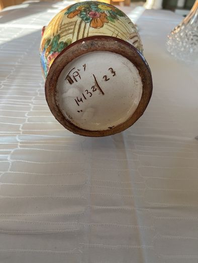 vintage Italian style urn-shaped vase