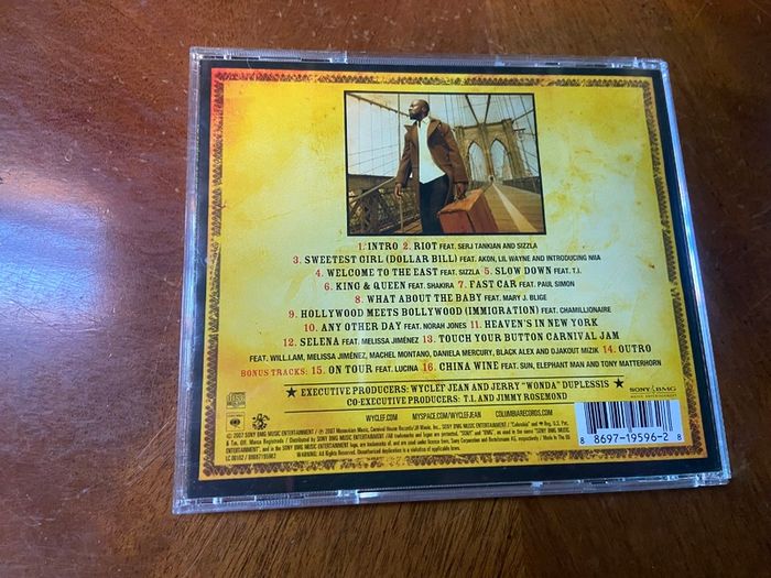 Wyclef Jean Carnival Vol ll CD memoirs of an Immigrant