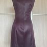 Burgundy Shimmer Dress Image 2