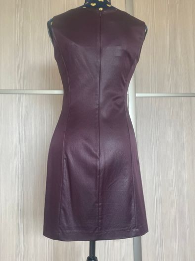 Burgundy Shimmer Dress