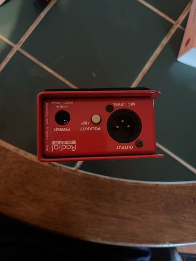 Radial JDX amplifier di box