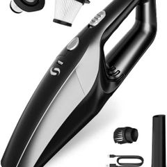 Vacuum Cleaner, Car Vacuum Cleaner Powerful with Rechargeable Battery, Portable Hand Held Vacuum Cordless with Washable HEPA Filter, Mini Vacuum Kit for Men and Women