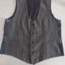 Benetti 3 Piece Tapered Silver Suit (40R) Image 3