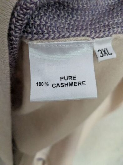 Pure Cashmere sweater size 20
