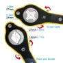 Car Mounted Small Universal Crank Handle Accessories with tool Car Jack Handle lever Labor-saying wrench tool Image 4