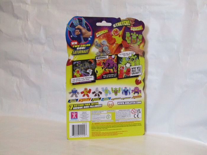 Heroes of Goo Jit Zu Galaxy Attack Saturnaut  Figure Brand New Sealed Rare Hard To Find