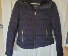 Zara winter puffer coat jacket