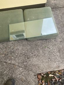 Glass shelves