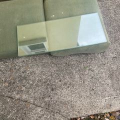Glass shelves