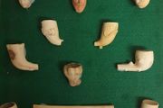 Original Antique Clay Pipes
