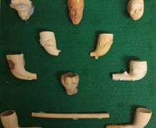 Original Antique Clay Pipes