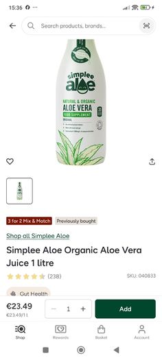 aloe Vera juice