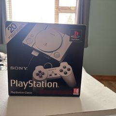 PlayStation classic with one control
