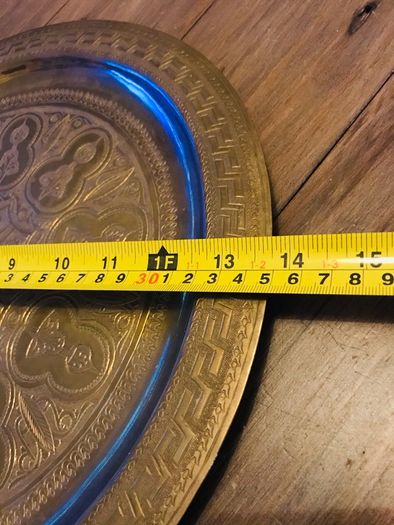 Brass plate