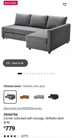Ikea Friheten Sofa Bed