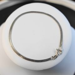 Vintage Sterling Silver 925 Flat Snake Women's Bracelet