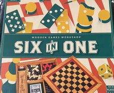 Wooden Board Game Six In One