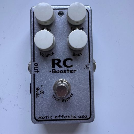 xotic rc booster limited edition silver glitter