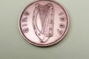 1967 Eire 1d penny for sale