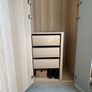 IKEA Pax wardrobe with mirror, shelves and drawers Image 5