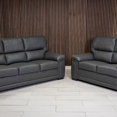 brand new leather sofas