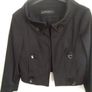 Zara Elegant Black Crop Bolero Size L Image 6