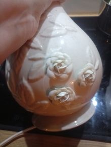 Belleek lamp