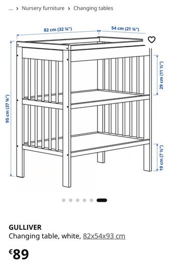 IKEA Gulliver Changing Table