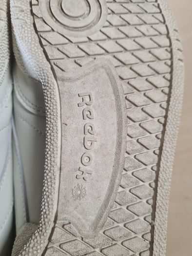 REEBOK CLASSIC trainers runners cream Size UK 5 EU 38 womens boys girls (AT2)