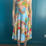 Multicoloured swing dress. Size S Image 4