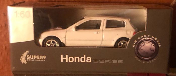 Welly 1/60 Volkswagen Golf & Honda Civic