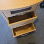 3 drawer bedside Image 4