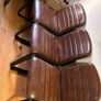 leather chair kitchen x 4 Image 2