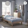 ikea single NEIDEN pine bed Image 3
