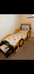 Toddler JCB bed