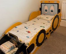 Toddler JCB bed