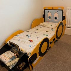 Toddler JCB bed